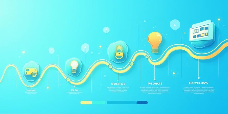 Visualisierung der Meilensteine und Entwicklung von MautTech Solutions GmbH